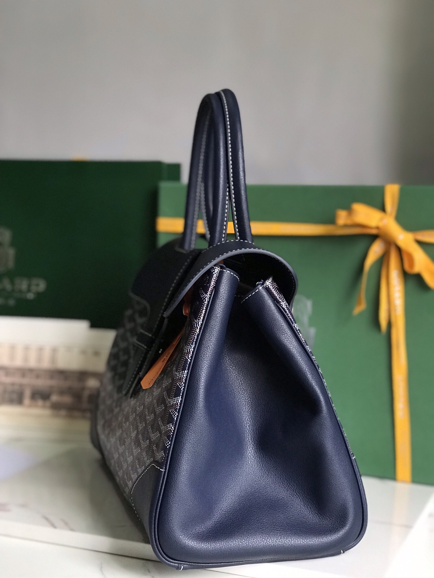 [TOP] Goyard Saigon Tote Bag 34x18x24cm  - 2 Colour