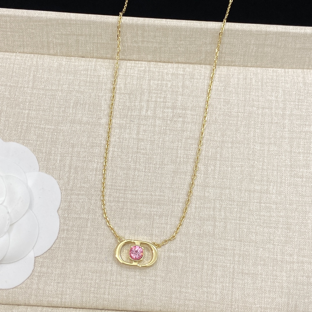 [TOP] Christian Dior Necklace/Bracelet/Earrings - Gold