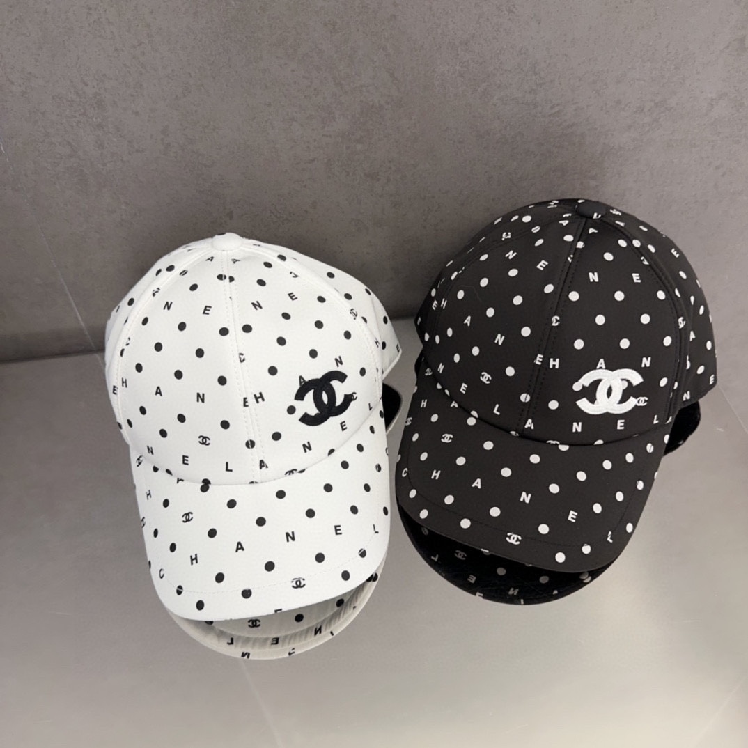 [TOP] CHANEL Baseball Cap - 2 Colors