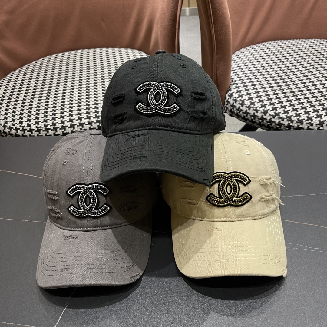 [TOP] CHANEL Baseball Cap - 3 Colors