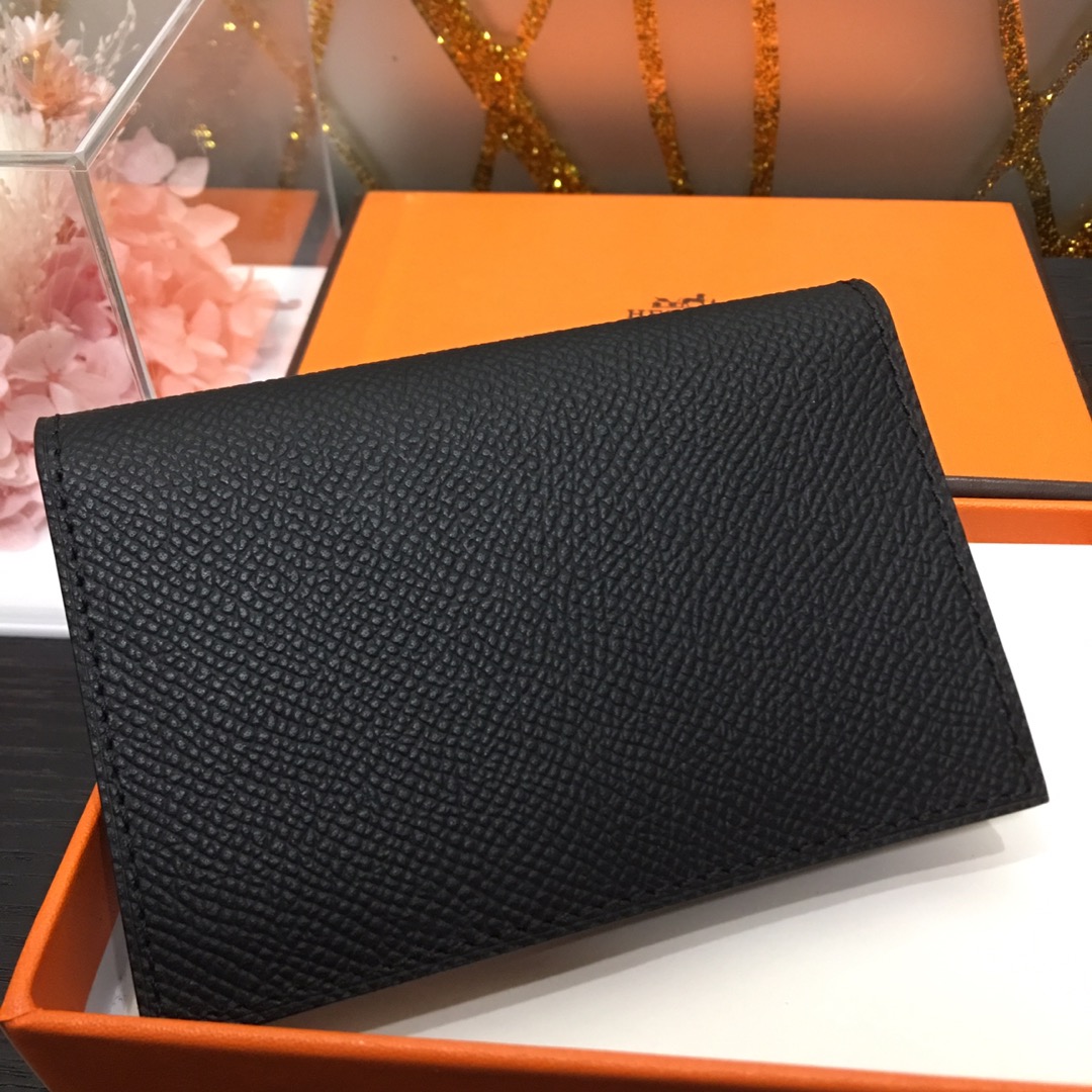 [TOP] HERMES Euclide Card Holder - 10 Colors