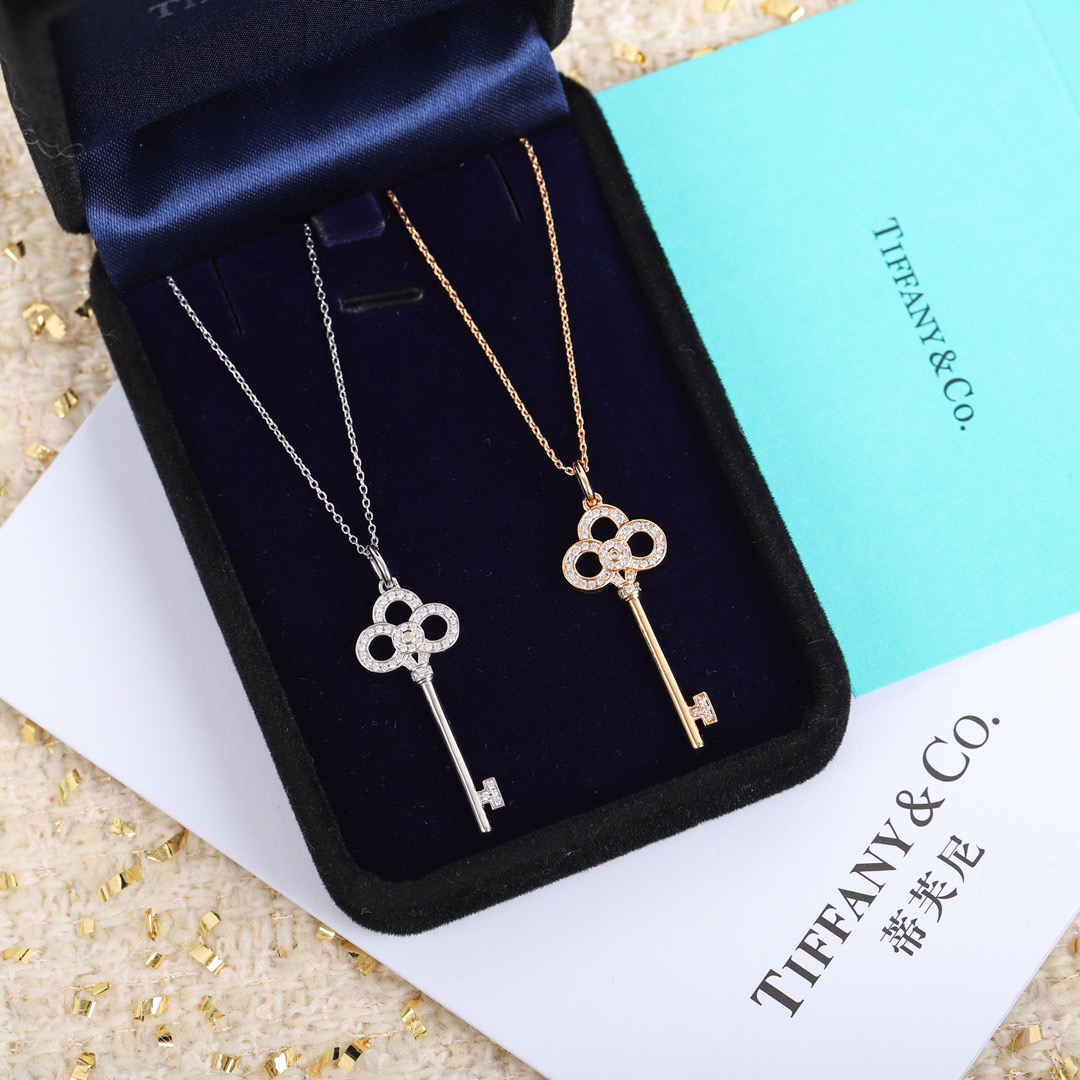 [TOP] Tiffany & Co. Key Necklace - 2 Color