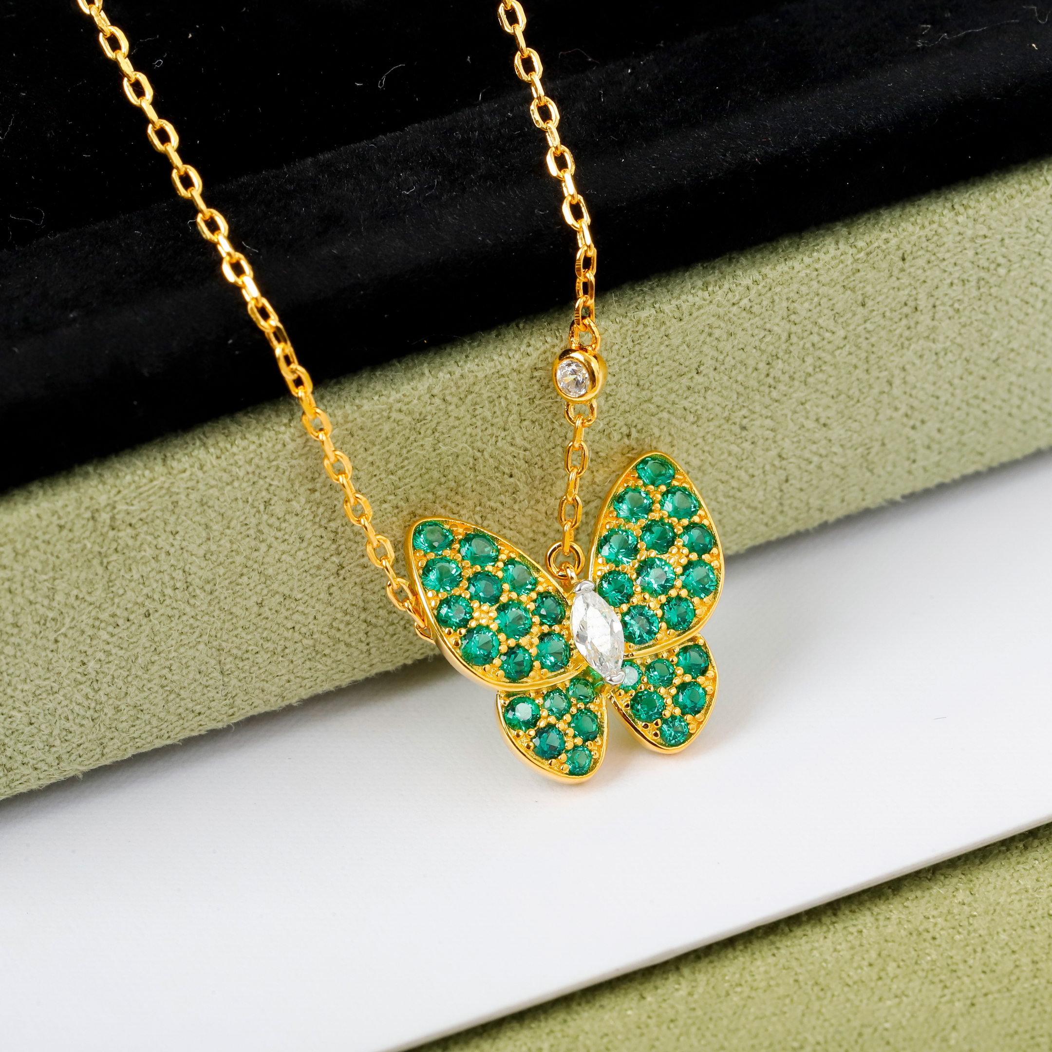 [TOP] Van Cleef & Arpels Butterfly Necklace - 3 Colors