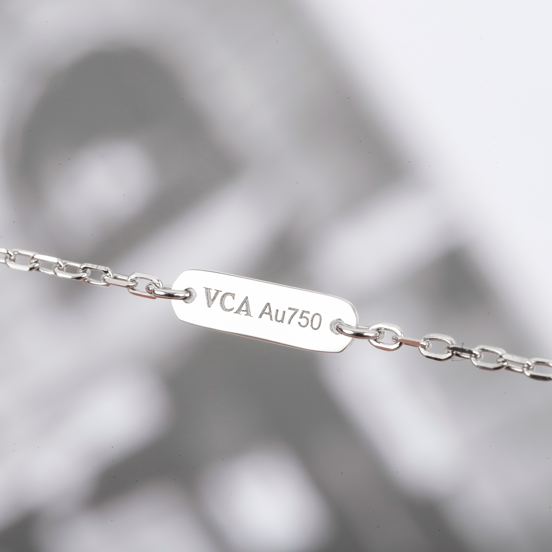 [TOP] Van Cleef & Arpels Butterfly Necklace - Silver