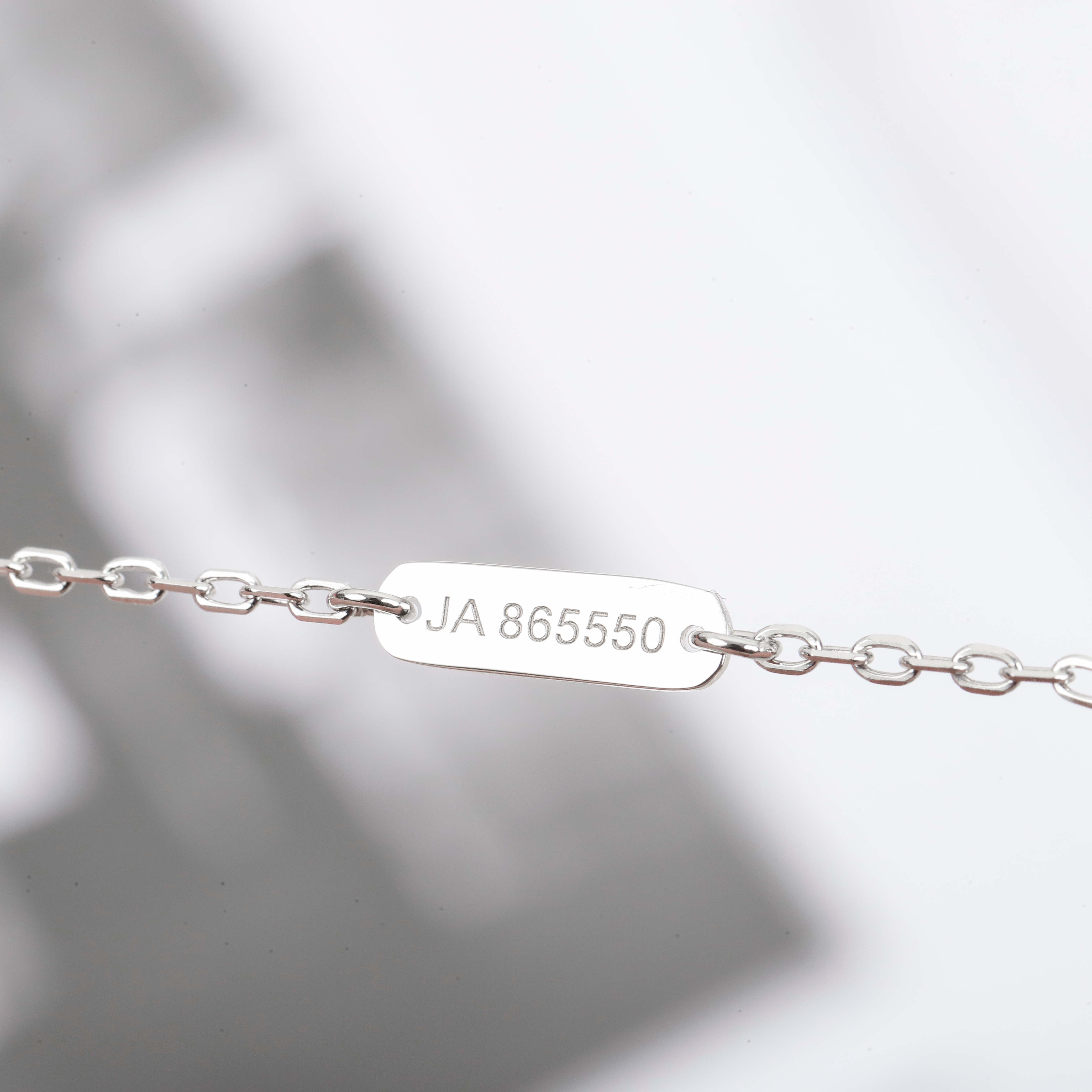 [TOP] Van Cleef & Arpels Butterfly Necklace - Silver