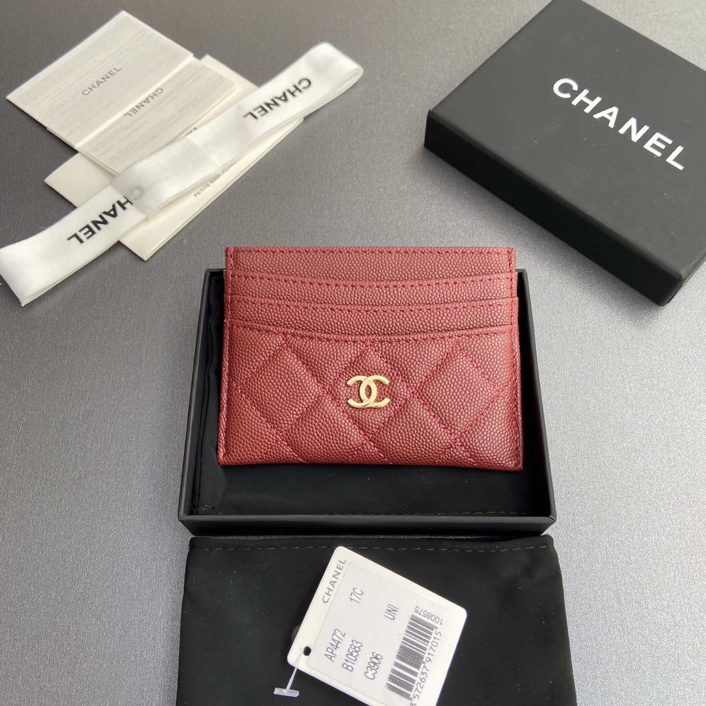 [TOP] CHANEL Cardholder Calfskin - 10 Color&GHW/SHW