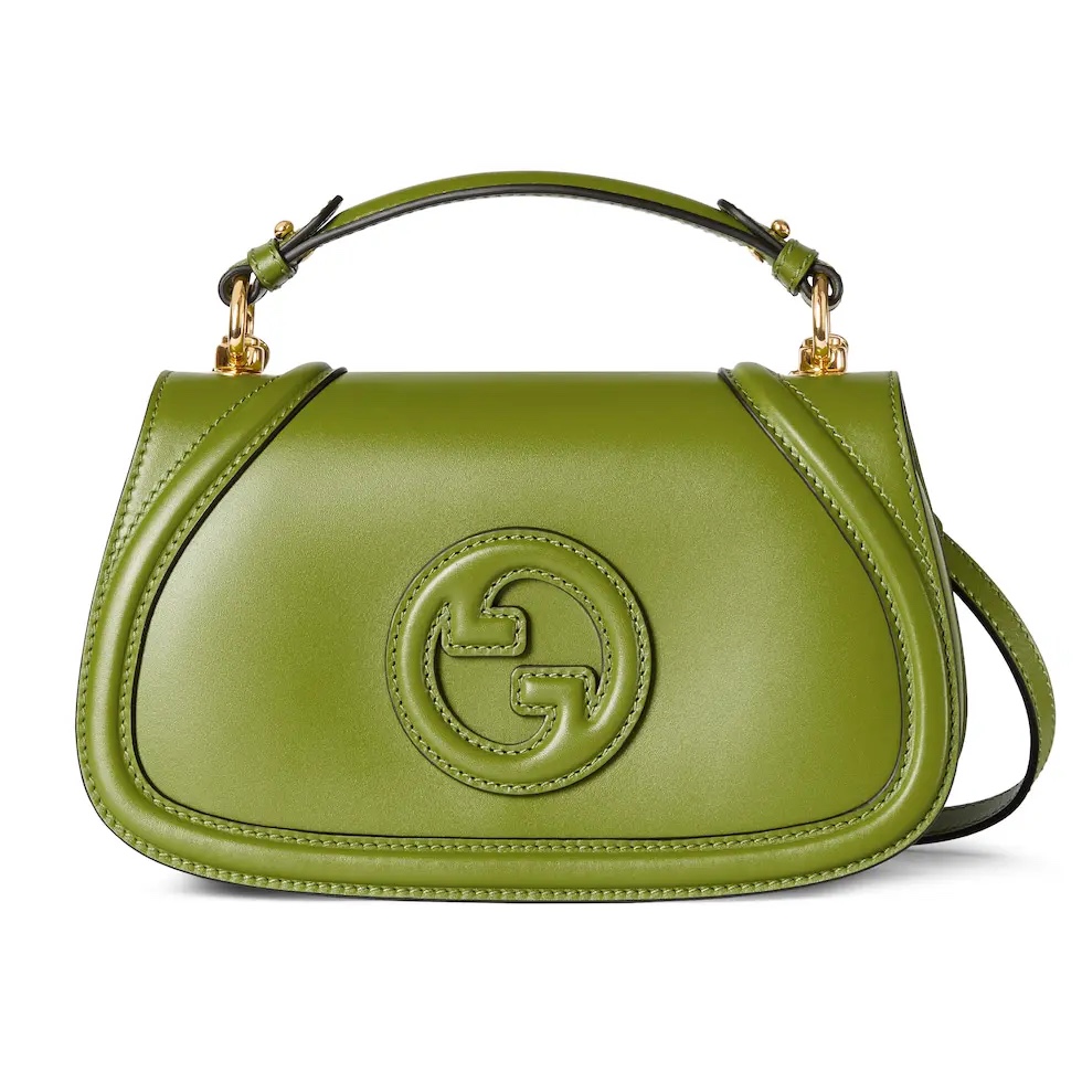 [TOP] GUCCI Blondie Handbag 26.5x 16.5x 8.5cm - Green