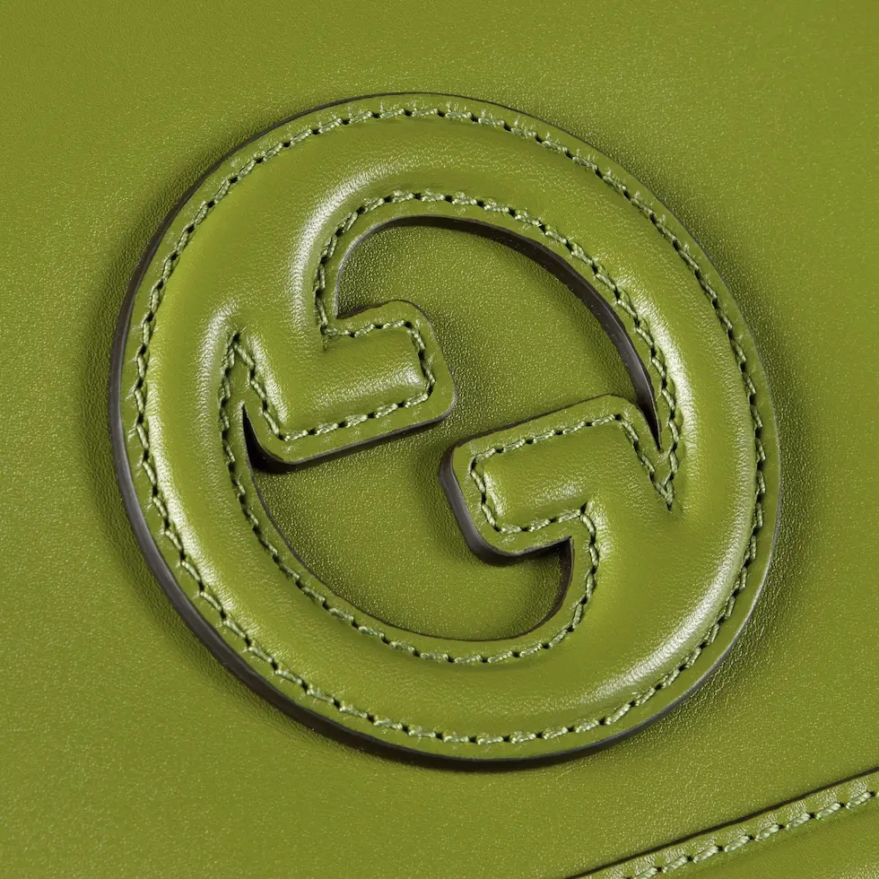 [TOP] GUCCI Blondie Handbag 26.5x 16.5x 8.5cm - Green