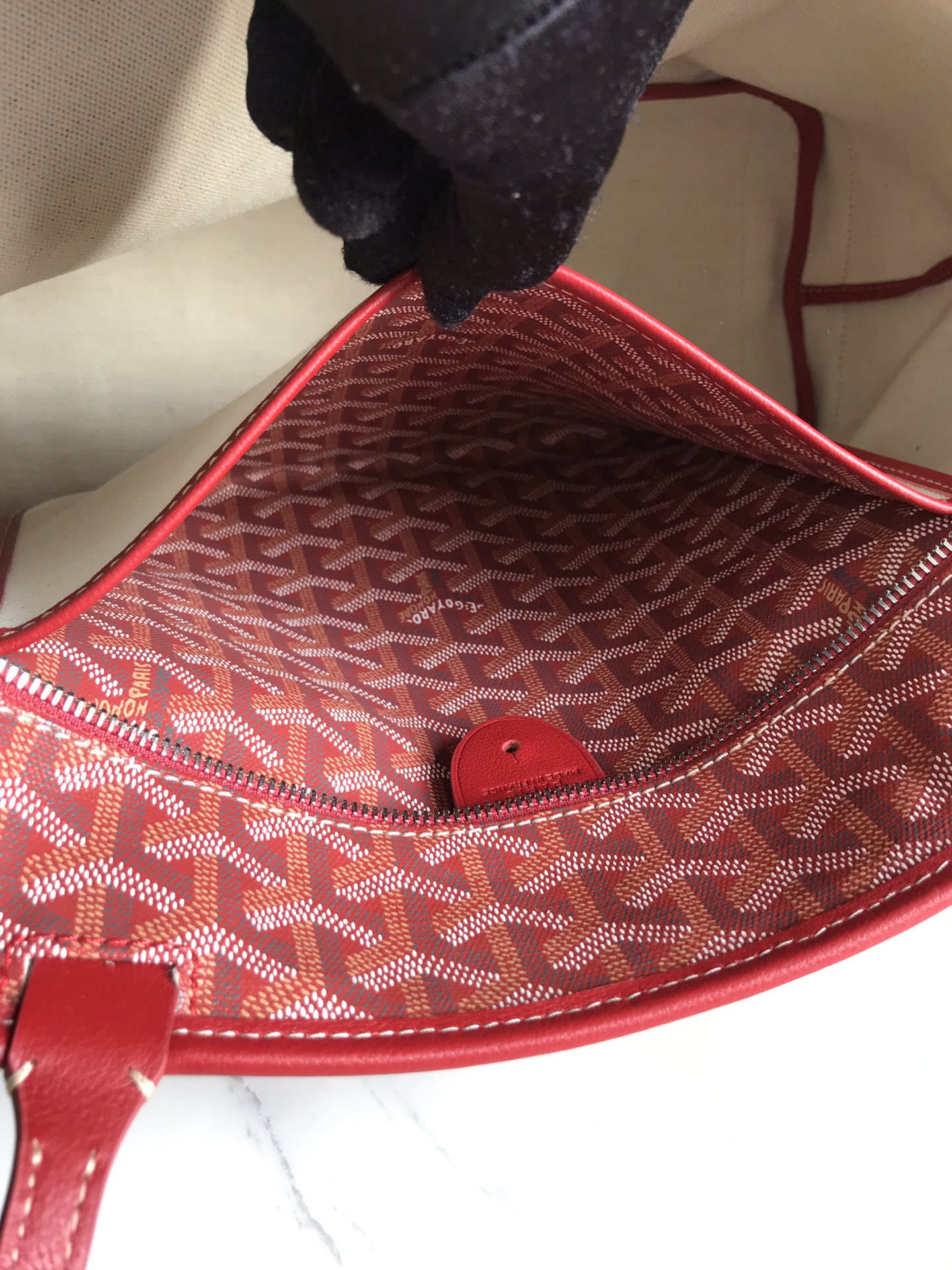 [TOP] Goyard Tote Bags 35*27*14cm - Red