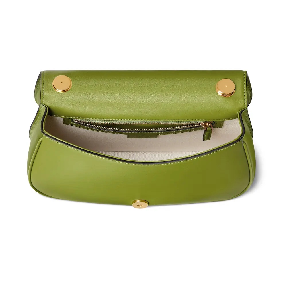 [TOP] GUCCI Blondie Handbag 26.5x 16.5x 8.5cm - Green