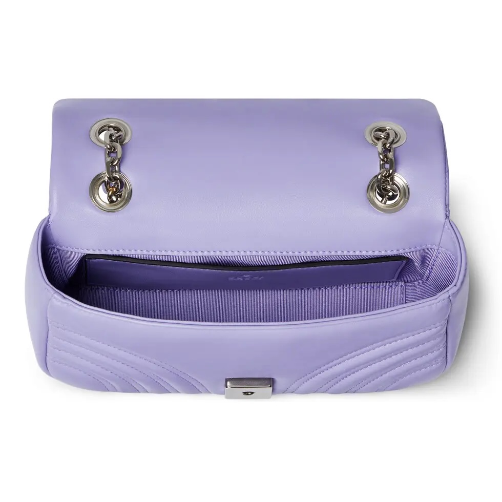 [TOP] GUCCI GG Marmont Bag 22x 12.5x 6 cm - Light Purple