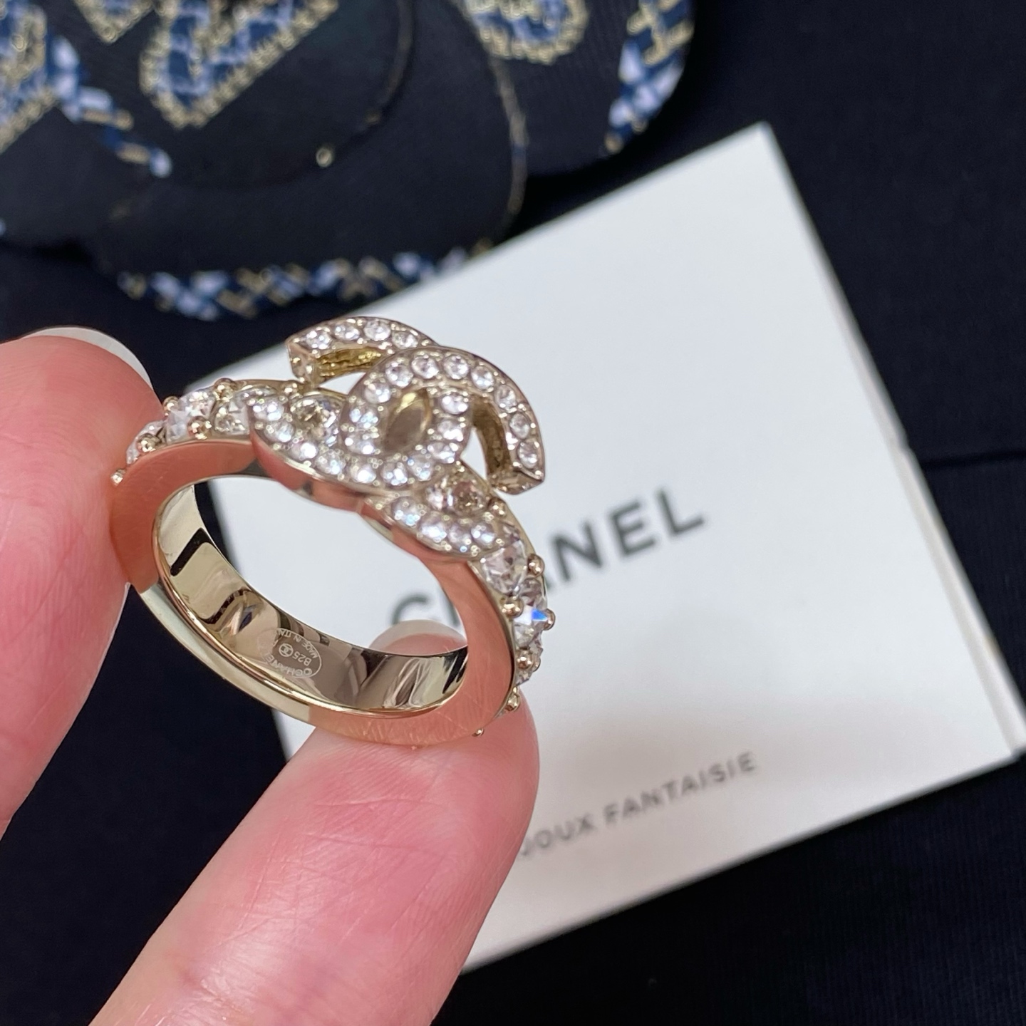 [TOP] CHANEL Ring Set - Gold