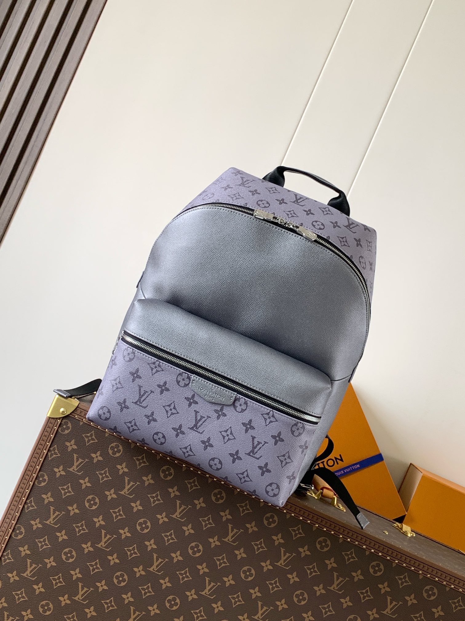 [TOP] Louis Vuitton LV Backpack 40 CM - Silver Grey