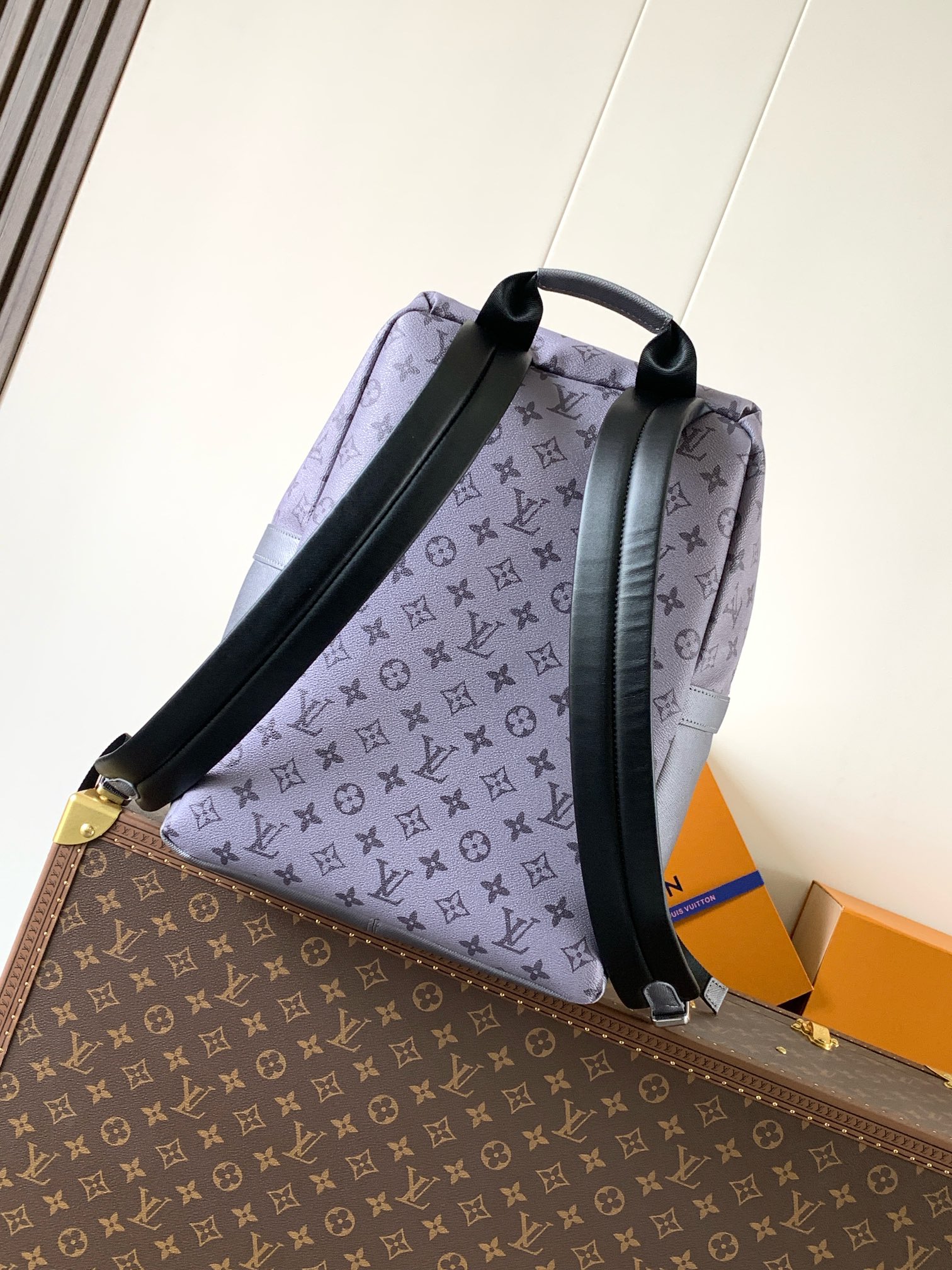 [TOP] Louis Vuitton LV Backpack 40 CM - Silver Grey