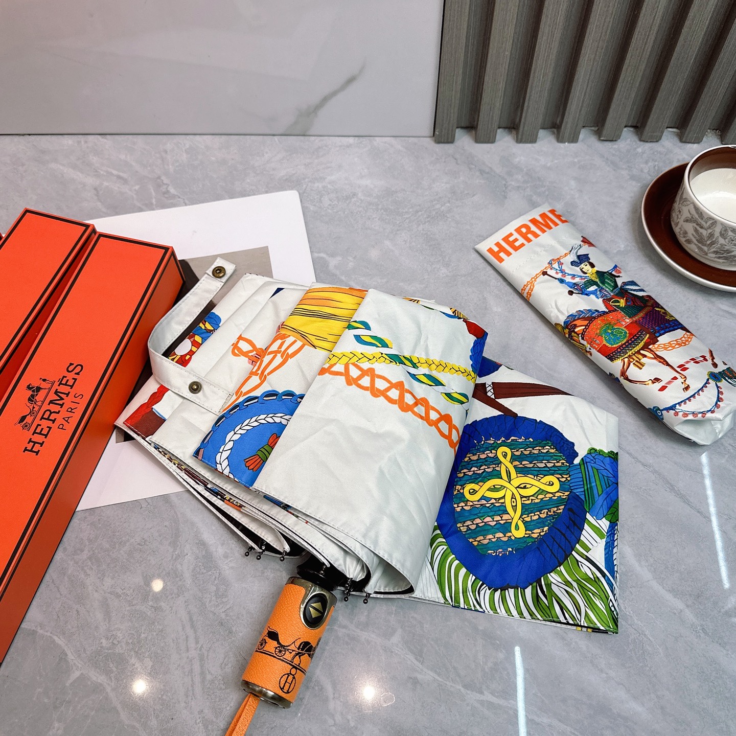 [TOP] HERMES Umbrella - 3 Colour