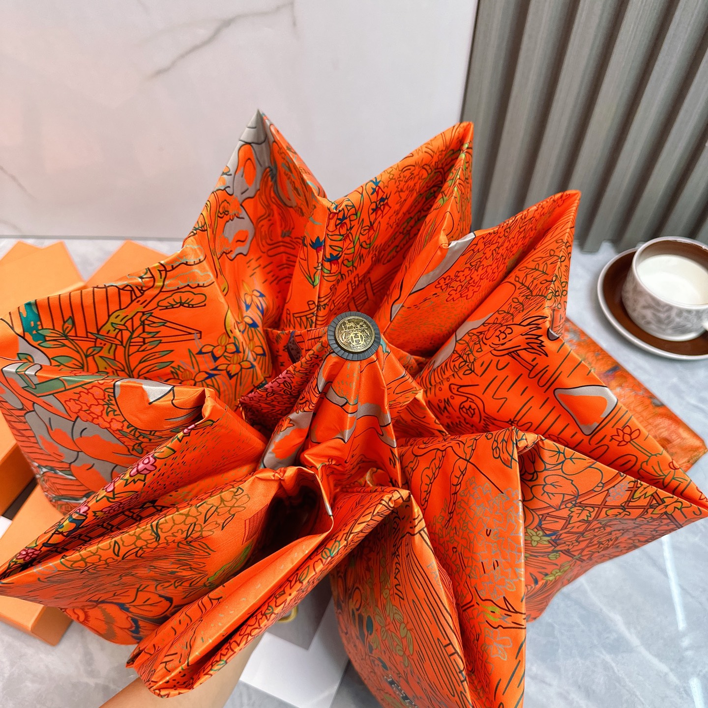 [TOP] HERMES Umbrella - 3 Colour