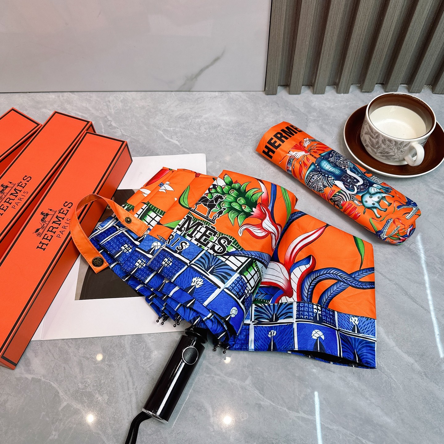 [TOP] HERMES Umbrella - 3 Colour