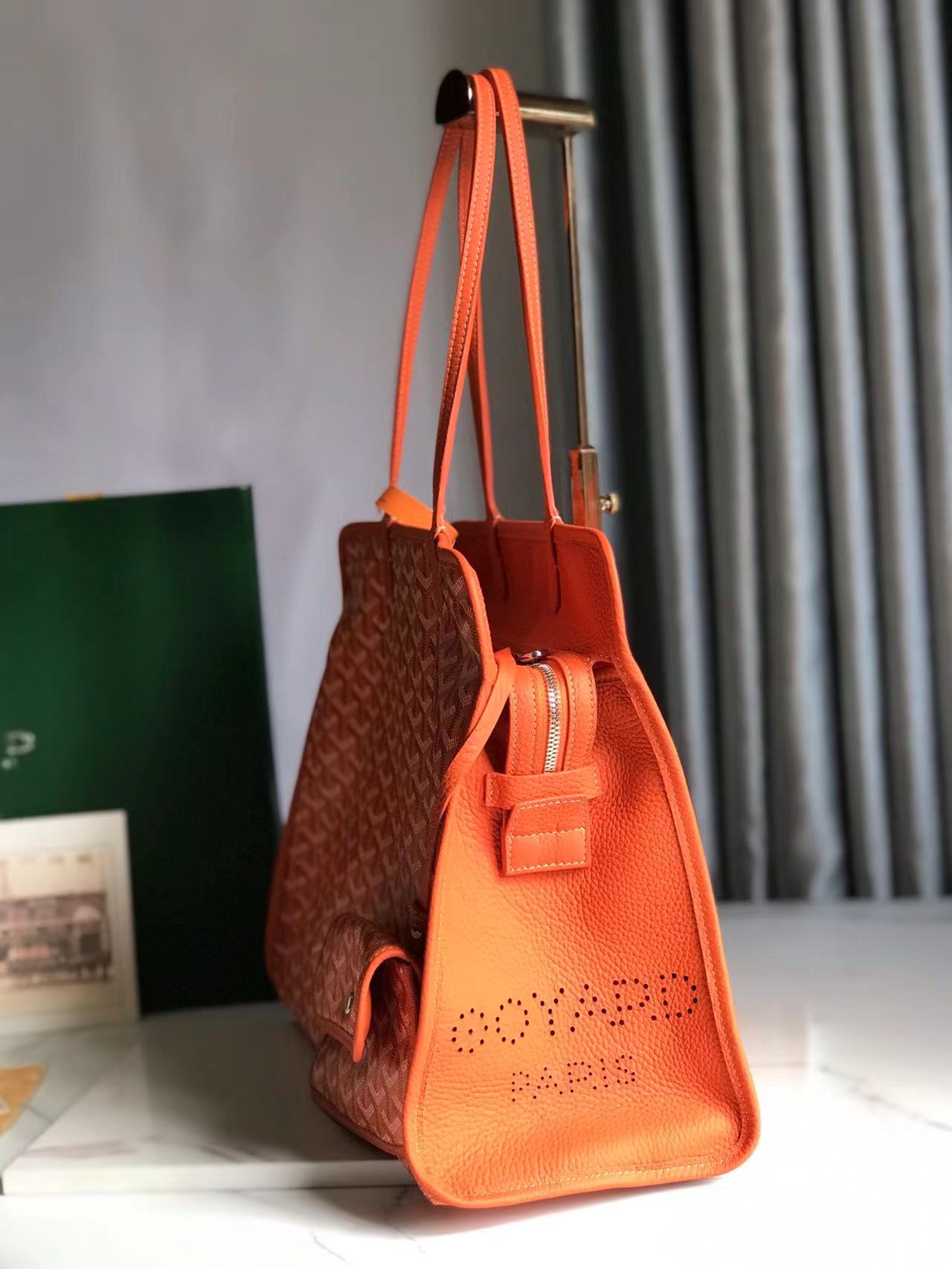 [TOP] Goyard Hardy PM Bag 40×17×31cm  - Orange