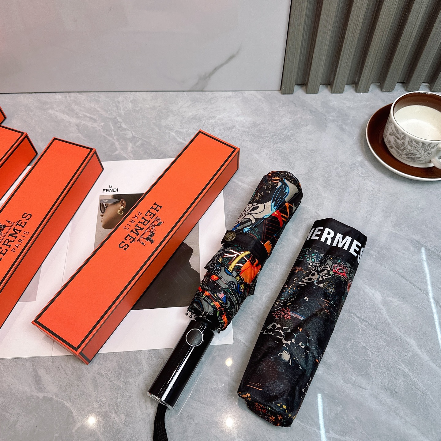 [TOP] HERMES Umbrella - 3 Colour