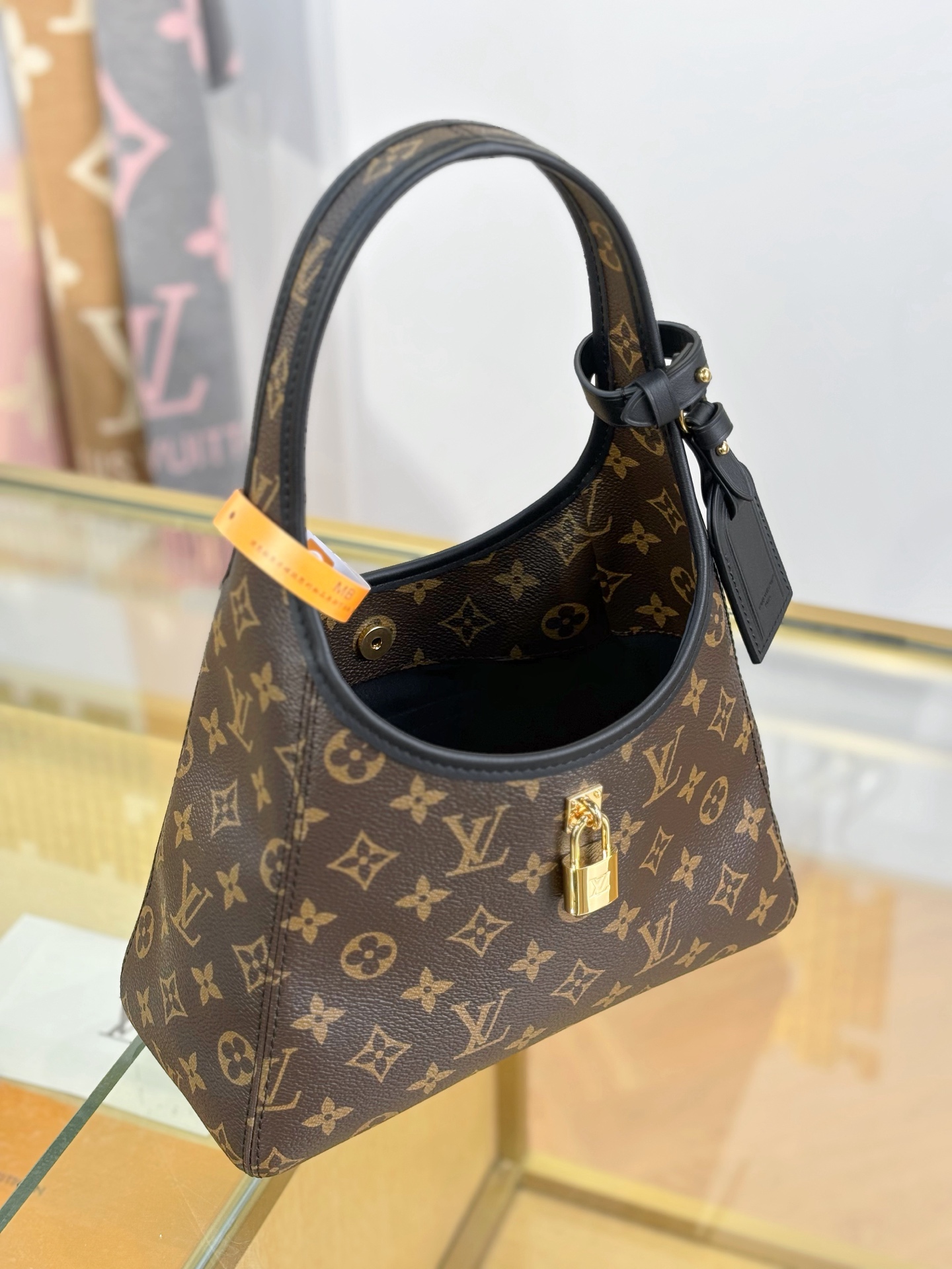 [TOP] Louis Vuitton LV The Drop Small Handbag 28x15x12cm - Brown