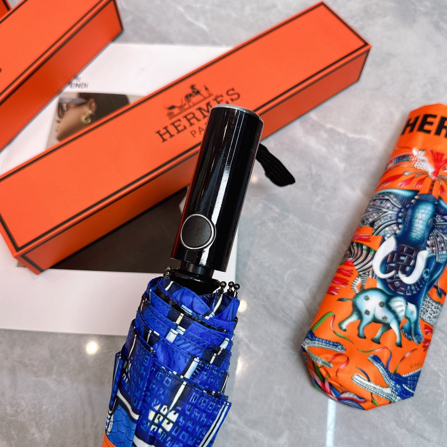 [TOP] HERMES Umbrella - 3 Colour