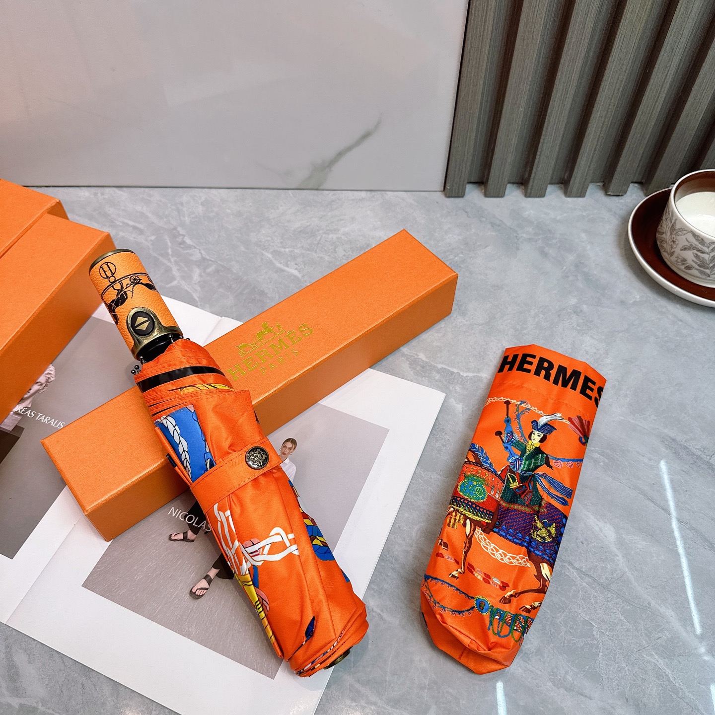 [TOP] HERMES Umbrella - 3 Colour