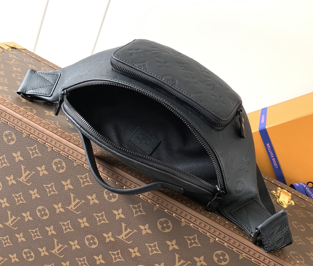 [TOP] Louis Vuitton LV Monogram Shadow Rush Bag Calfskin 30x15x8cm - 3 Colour