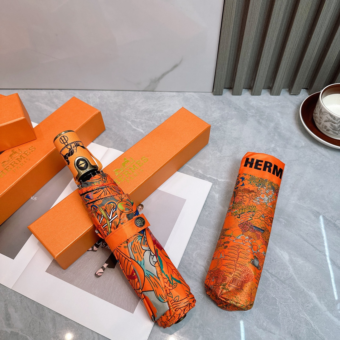 [TOP] HERMES Umbrella - 3 Colour