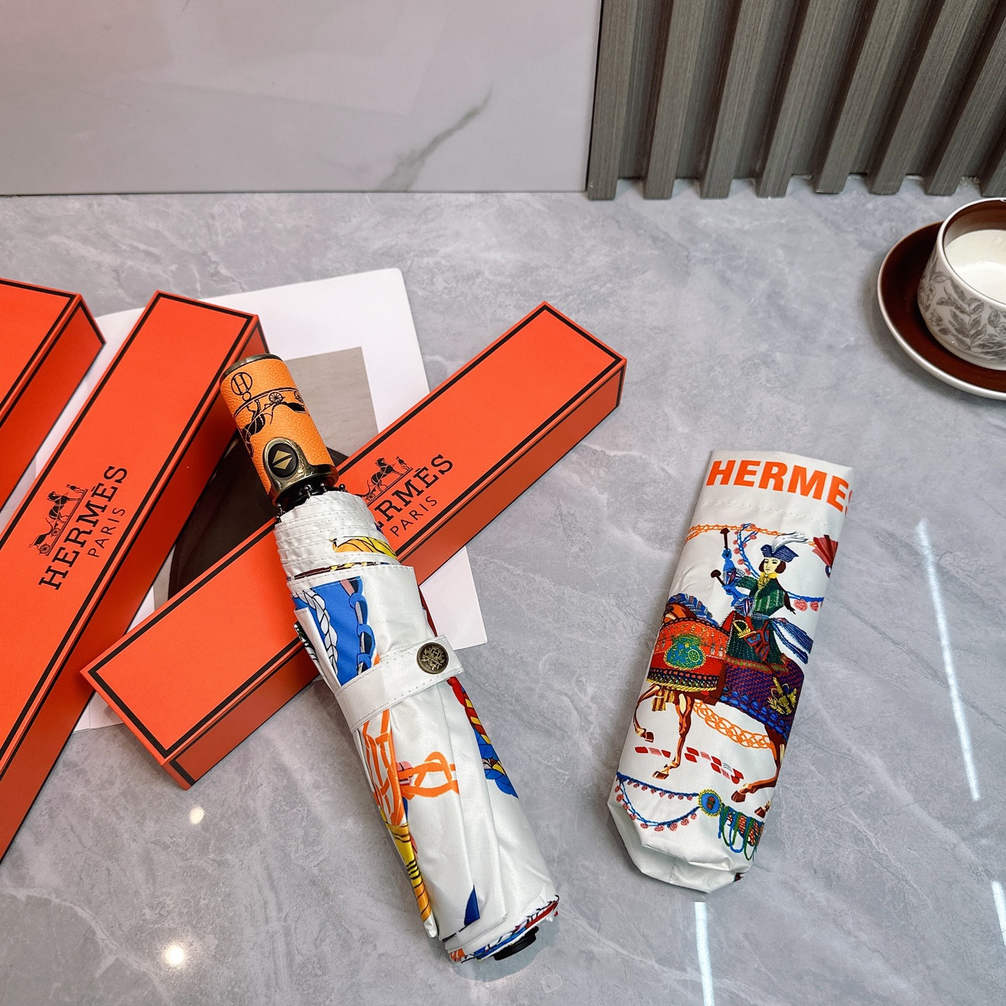 [TOP] HERMES Umbrella - 3 Colour