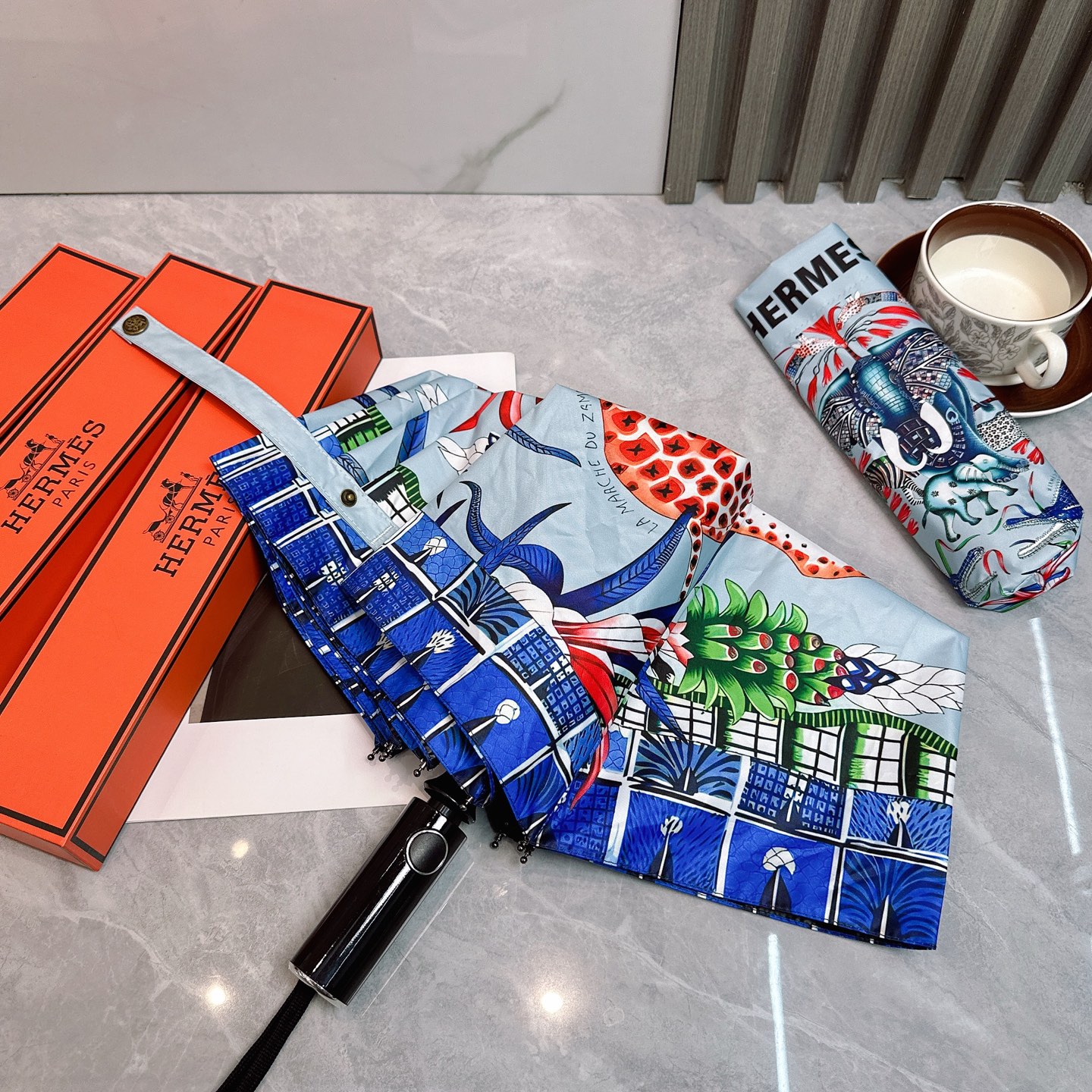 [TOP] HERMES Umbrella - 3 Colour