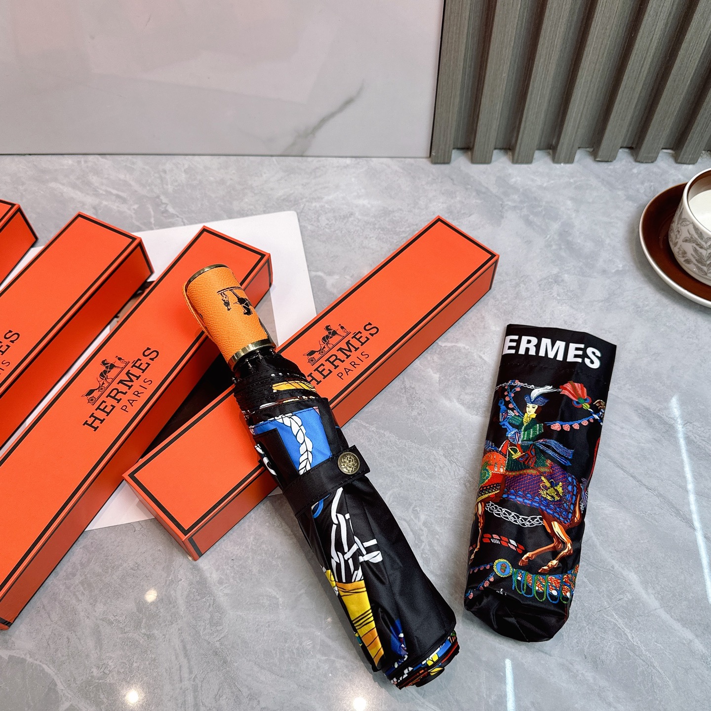 [TOP] HERMES Umbrella - 3 Colour