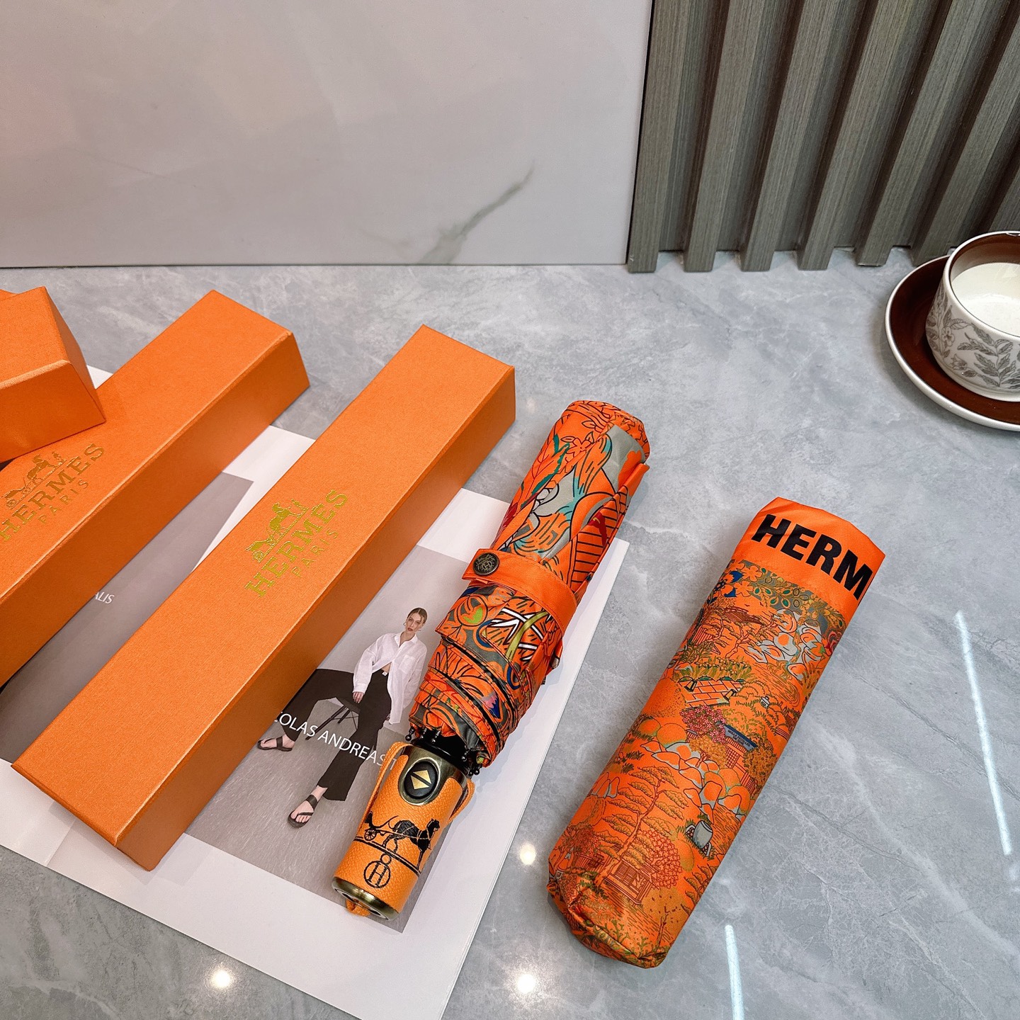 [TOP] HERMES Umbrella - 3 Colour