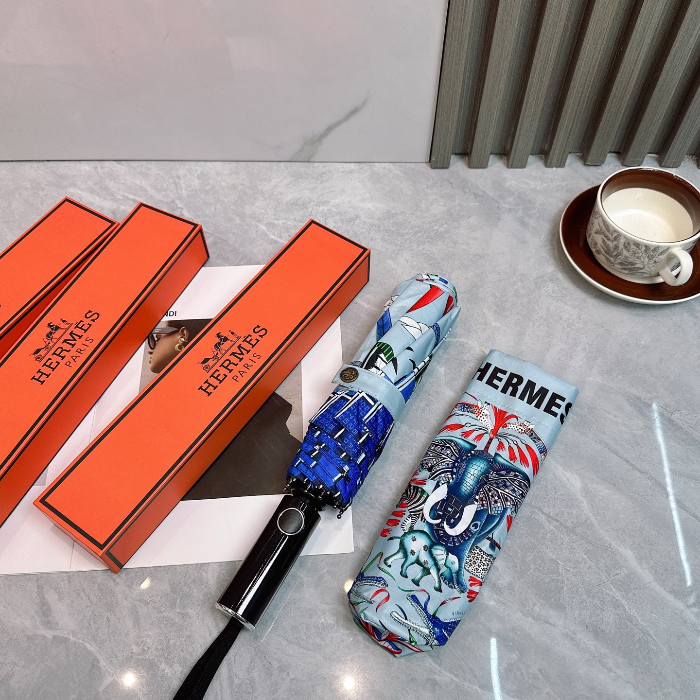 [TOP] HERMES Umbrella - 3 Colour