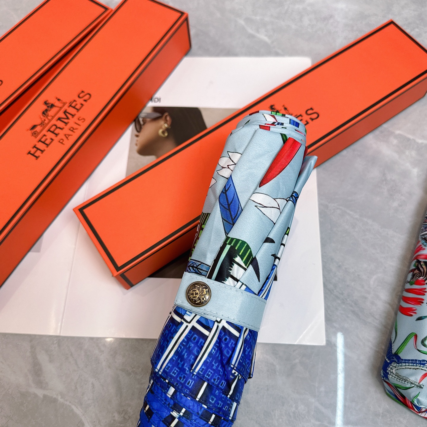 [TOP] HERMES Umbrella - 3 Colour