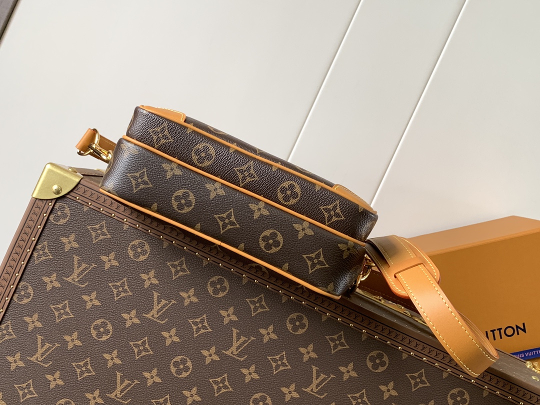 [TOP] Louis Vuitton LV Monogram Archive Nil Handbag 25*17.5*11cm - Brown