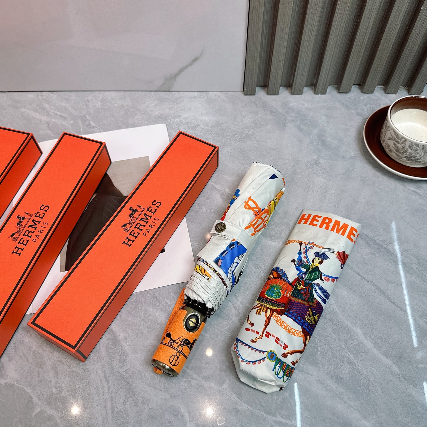 [TOP] HERMES Umbrella - 3 Colour