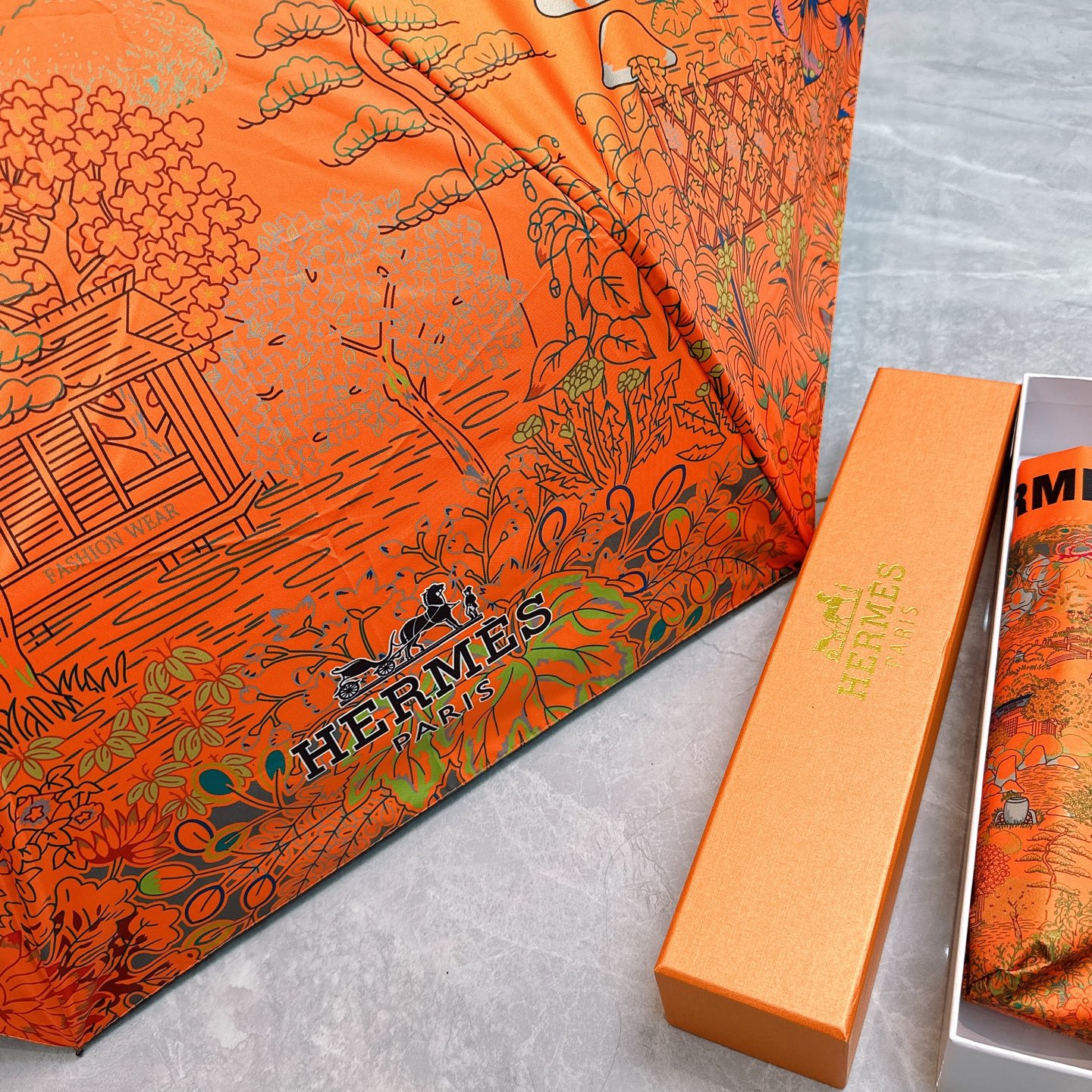 [TOP] HERMES Umbrella - 3 Colour