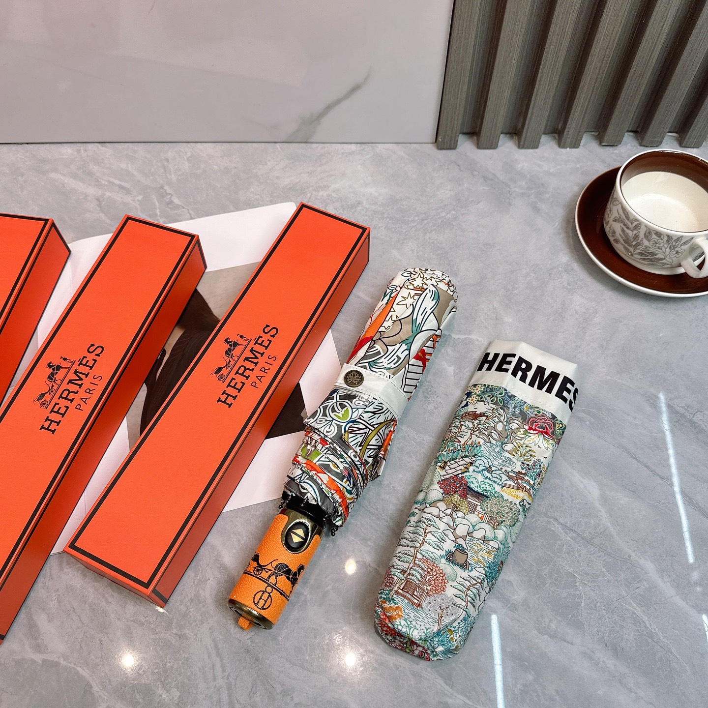 [TOP] HERMES Umbrella - 3 Colour
