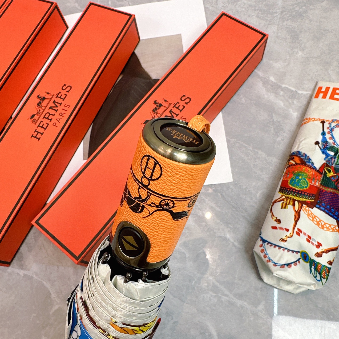 [TOP] HERMES Umbrella - 3 Colour