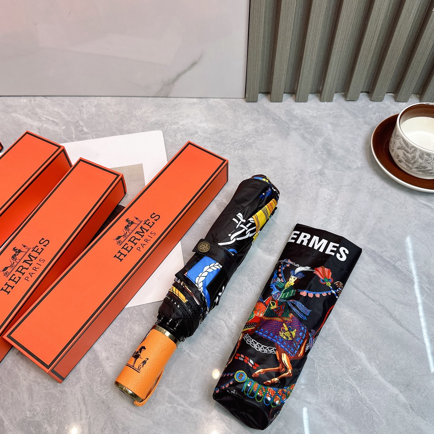 [TOP] HERMES Umbrella - 3 Colour