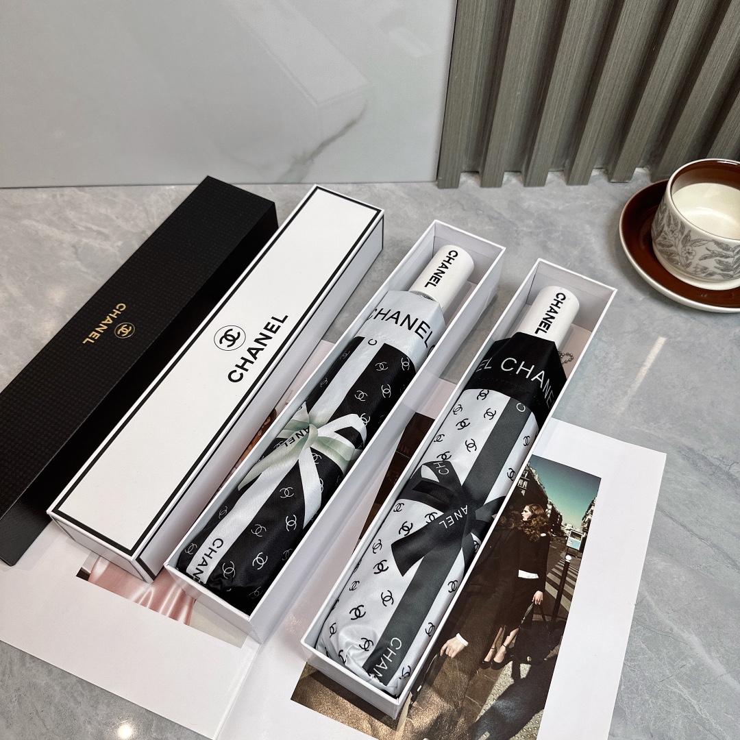 [TOP] CHANEL Umbrella - 2 Colors