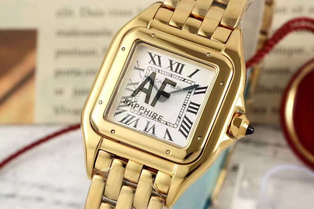 [TOP] Cartier Watch  - Gold