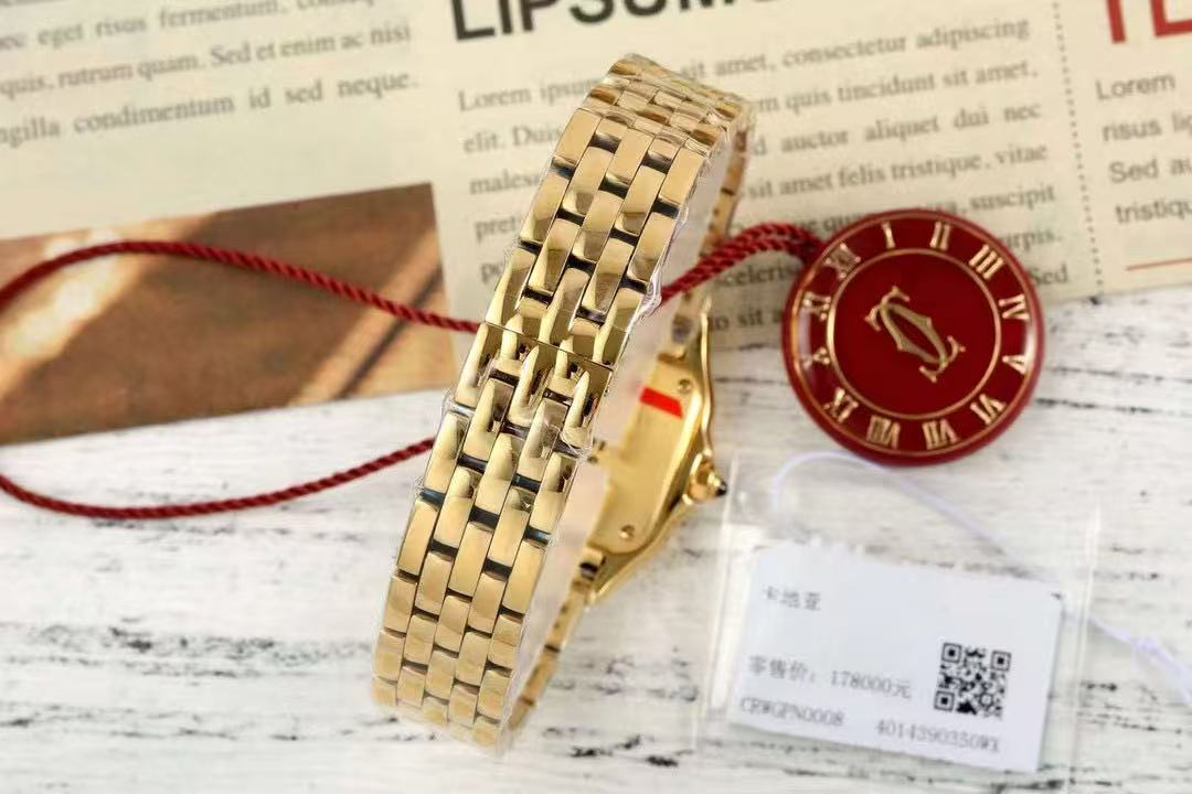 [TOP] Cartier Watch  - Gold