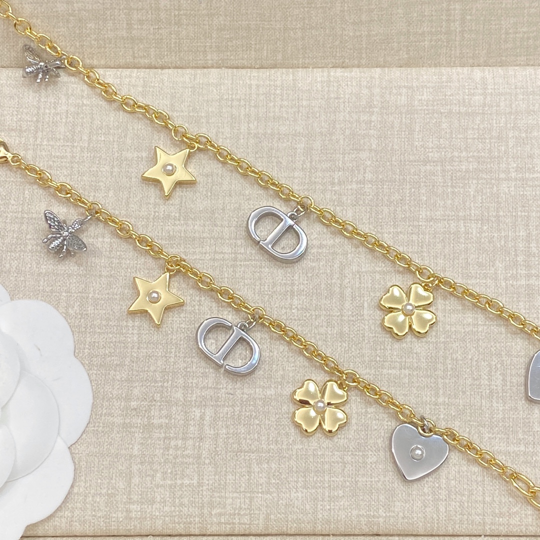 [TOP] Christian Dior Necklace/Bracelet - Gold