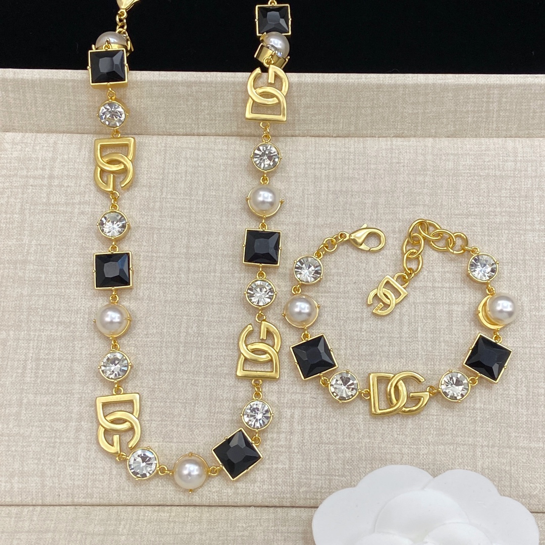 [TOP] Dolce & Gabbana D&G Necklaces + Bracelets - Gold
