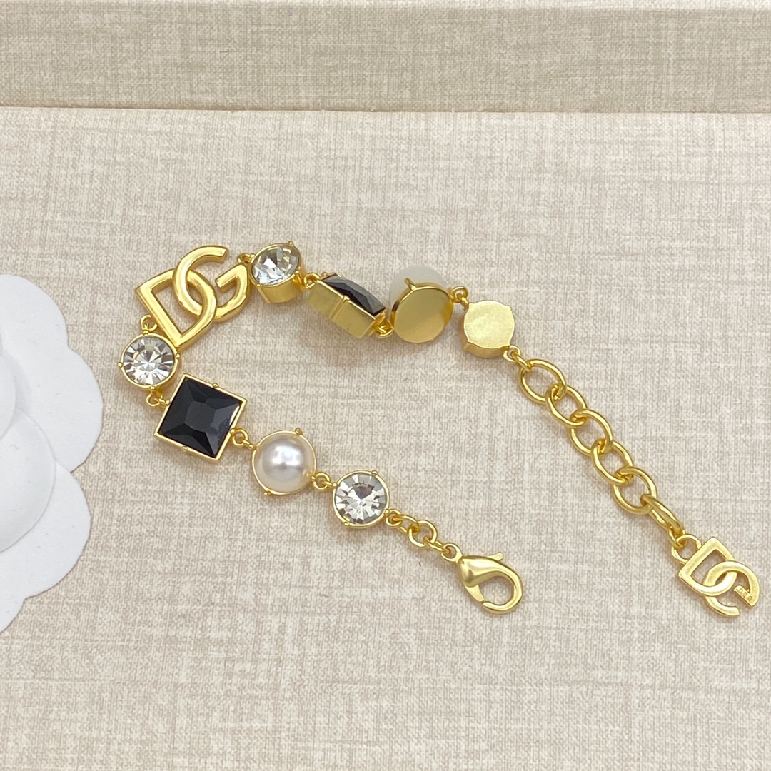 [TOP] Dolce & Gabbana D&G Necklaces + Bracelets - Gold