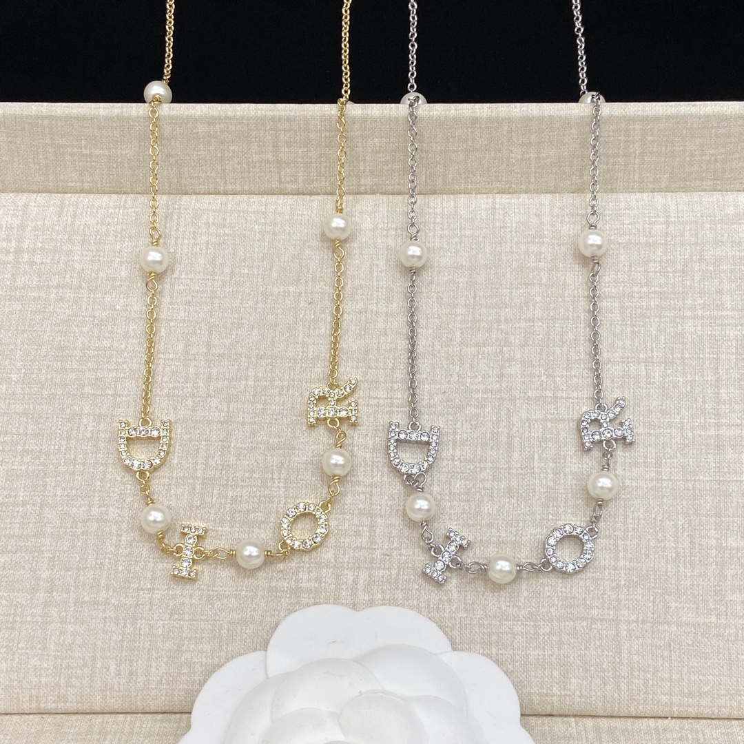 [TOP] Christian Dior Necklace - 2 Color