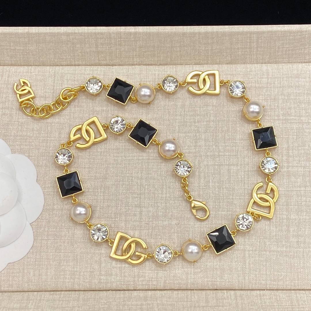 [TOP] Dolce & Gabbana D&G Necklaces + Bracelets - Gold
