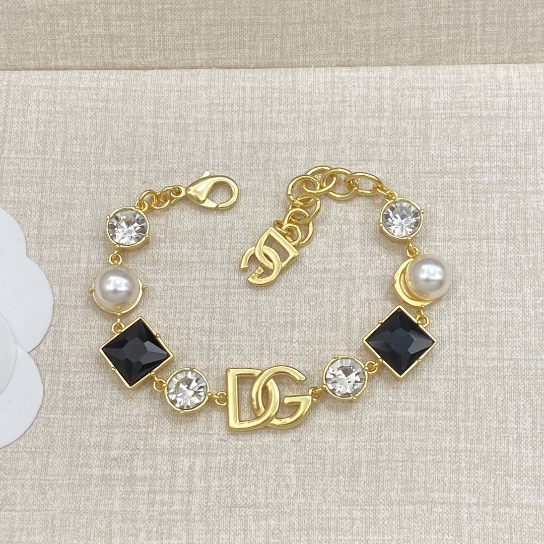 [TOP] Dolce & Gabbana D&G Necklaces + Bracelets - Gold