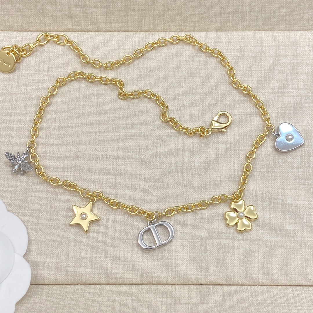 [TOP] Christian Dior Necklace/Bracelet - Gold